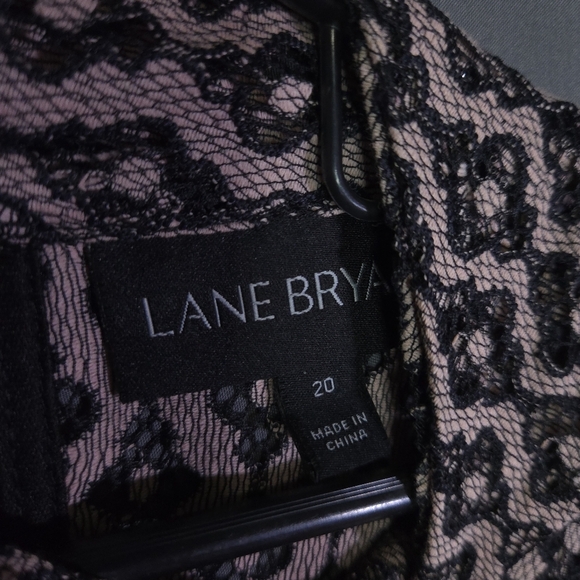 Lane Bryant Pink and Black Floral Tunic - Picture 2 of 9